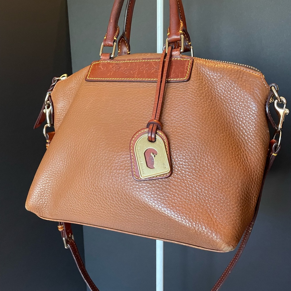 Dooney & Bourke Florentine Vacchetta Satchel Shoulder Bag
